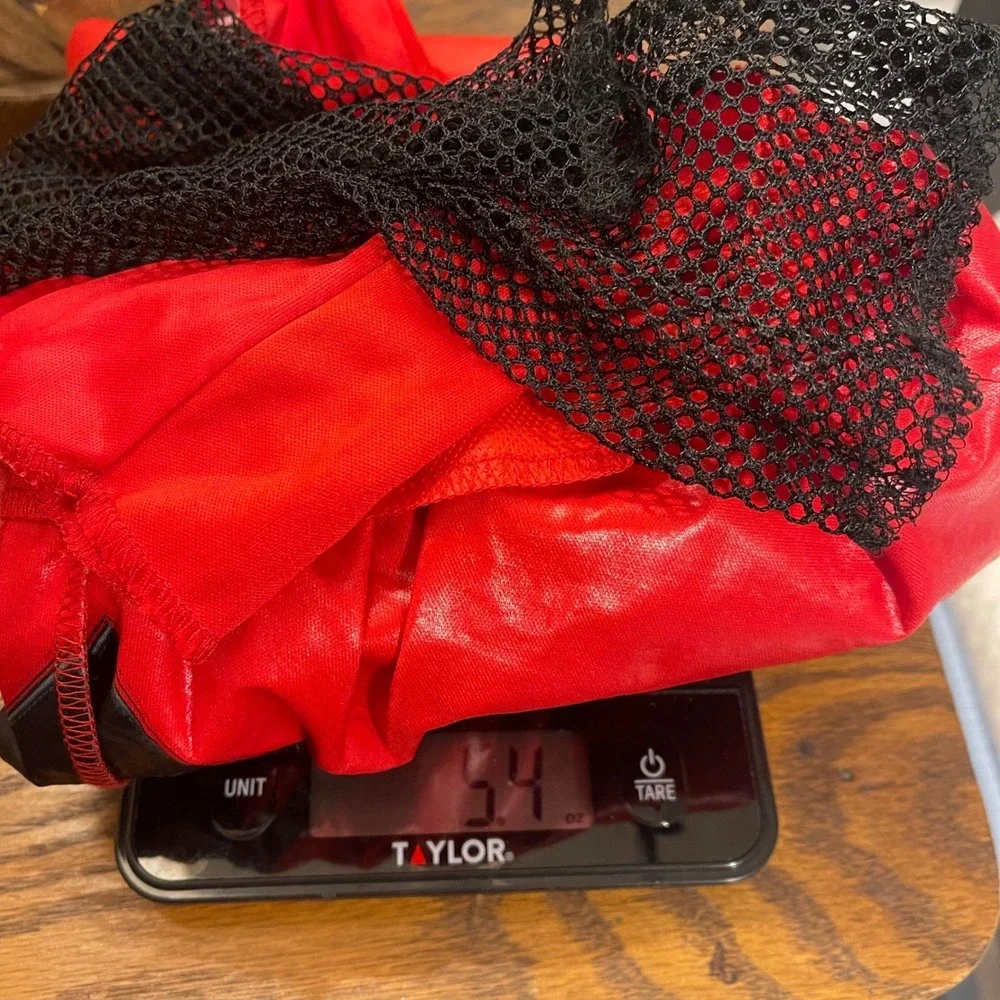 Disney Descendants‎ Rise of Red Costume Jacket Top Mesh Sleeves Heart Print NWOT